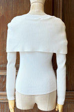 將圖片載入圖庫檢視器 MCENVY包肩針織開襟毛衣（米白）
