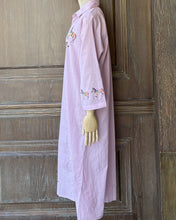 將圖片載入圖庫檢視器 LL188808斑馬刺繡襯衫洋裝（粉紫）
