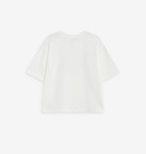 將圖片載入圖庫檢視器 G&amp;MANISAMOM絲絨燙字Tee（奶油白）
