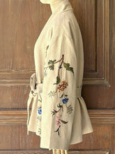 將圖片載入圖庫檢視器 MCENZO寫意繡花腰帶Kimono（亞麻）
