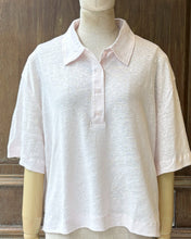 將圖片載入圖庫檢視器 BZ:MAM011FP0052麻料polo領tee（淺粉）
