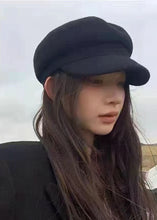 將圖片載入圖庫檢視器 MCDIDI毛料報童帽（黑）
