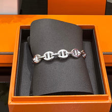 將圖片載入圖庫檢視器 HermesBraceletDAncreEnchainee豬鼻戒手環
