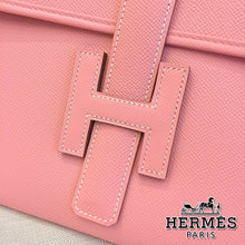 將圖片載入圖庫檢視器 安妮的收藏*Hermès 夢幻逸品 29cm 玫瑰粉色手拿包 JIGE
